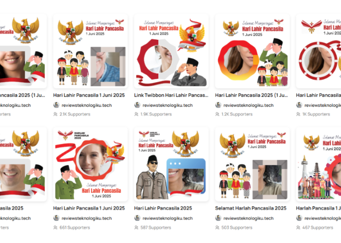 25 Twibbon Hari Lahir Pancasila 2025 Gratis Lengkap Ucapan, Yuk Pasang dan Bagikan ke Medsos