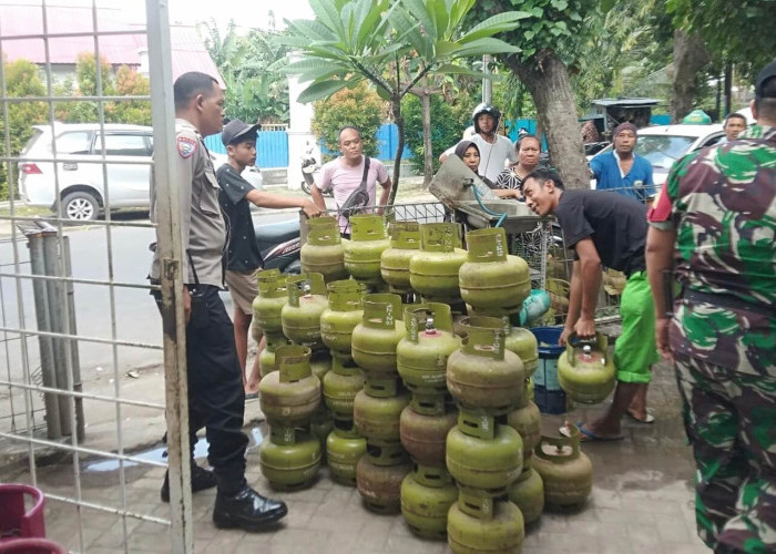 Gas 3 Kg Langka, Polsek Mataram Lakukan Inpeksi ke Distributor Resmi