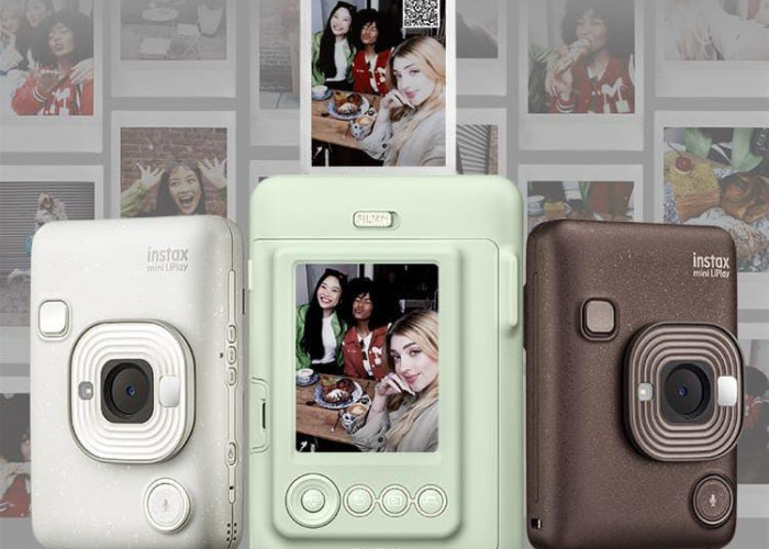 Fujifilm Rilis Instax Mini LiPlay+ dengan Layar lebih Besar dan Film Soft Glitter