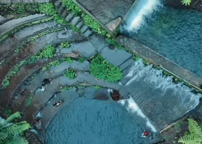 Cantiknya Air Terjun Benang Kelambu, Wujud Surga Tersembunyi di Lombok Tengah