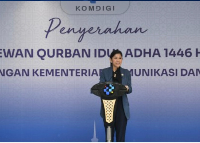 Komdigi Salurkan 12 Ekor Sapi saat Idul Adha Sebanyak 2.000 Mustahik Terima Manfaatnya