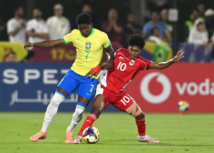Brasil Hantam Indonesia 4-0, Garuda Muda Masih Berpeluang Lolos jika Menang di Laga Terakhir