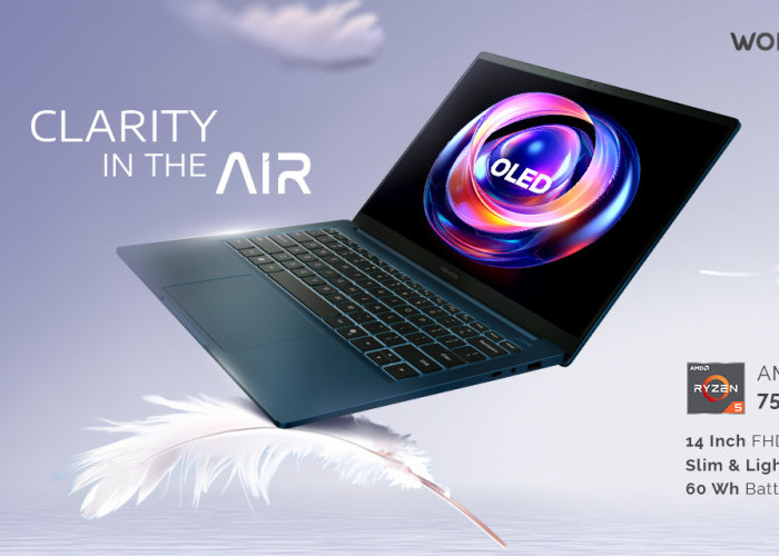 ADVAN Workplus Air Resmi Dirilis! Laptop Tipis untuk kreator dan Pekerja Hybrid dengan Prosesor Ryzen
