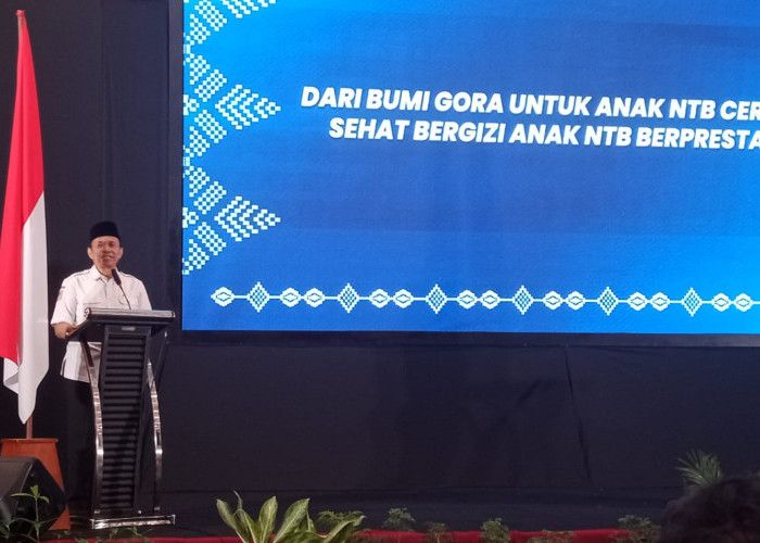 Gubernur NTB: MBG Bukan Sekedar Program, Tapi Gerakan Moral Menyelamatkan Masa Depan Anak Bangsa