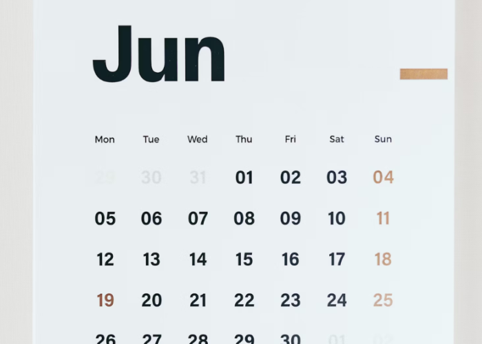 Kalender Juni 2025: Daftar Libur Nasional, Cuti Bersama, dan Long Weekend