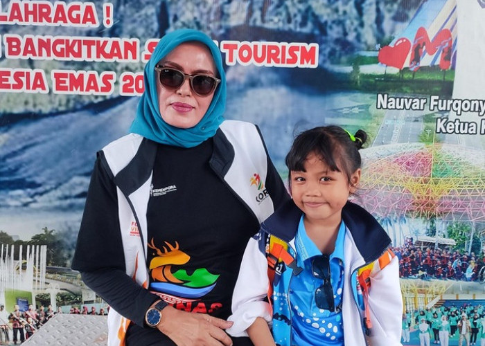 Iren, Bocah 8 Tahun yang Jadi Peserta Termuda di Fornas VIII NTB