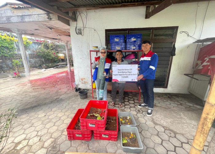 Revitalisasi Rumah Maggot Pertamina, Kurangi Sampah Organik dan Buka Peluang Usaha Bagi Warga